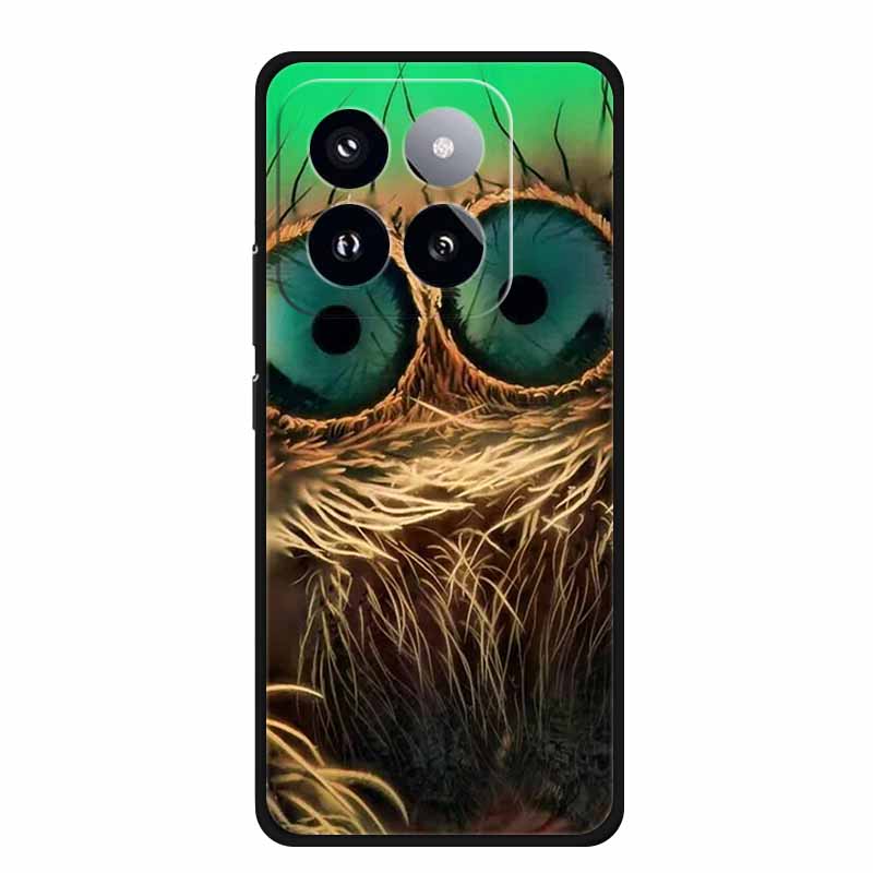 For Xiaomi 14T PRO Case Luxury Soft Silicone TPU Phone Cases Back Cover For Xiaomi14T Bumper Protective Shockproof Love fundas