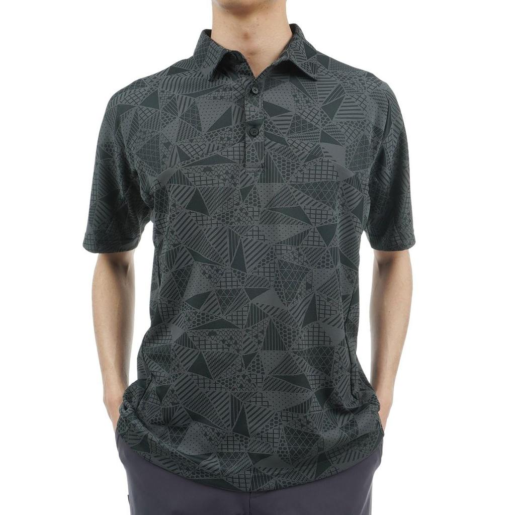 Bridgestone Golf Men's Short Sleeve Golf Shirt AGM04A, Black