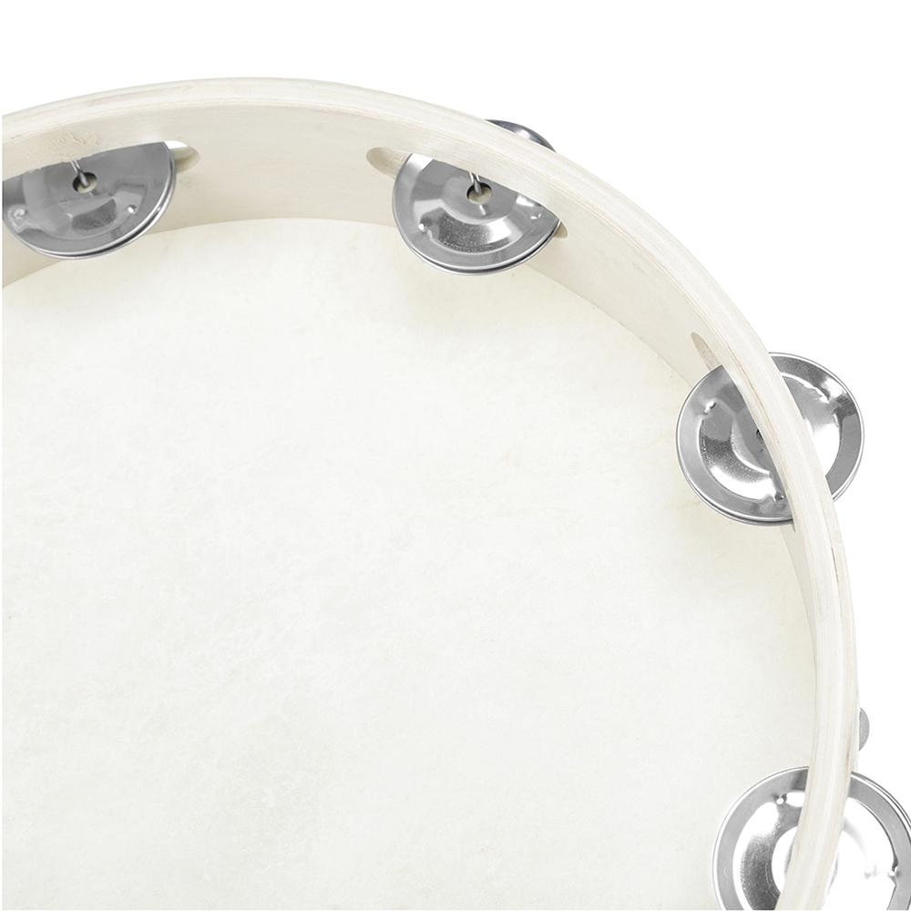 10 Inch Orff Tambourine Sheepskin Handshake Drum Children's Musical Instruments Tambourine Suit For Kids Enlightenment Education