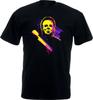 Micheal Myers Halloween 100% Katoenen T-shirt Heren T-shirts Top, Halloween Horrorfilm Tee, Unisex Volwassenen Tee Top