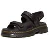 Dr. Martens Fabric Minimalist Comfortable Versatile Beach Sandals Unisex Sandals Black 31560001
