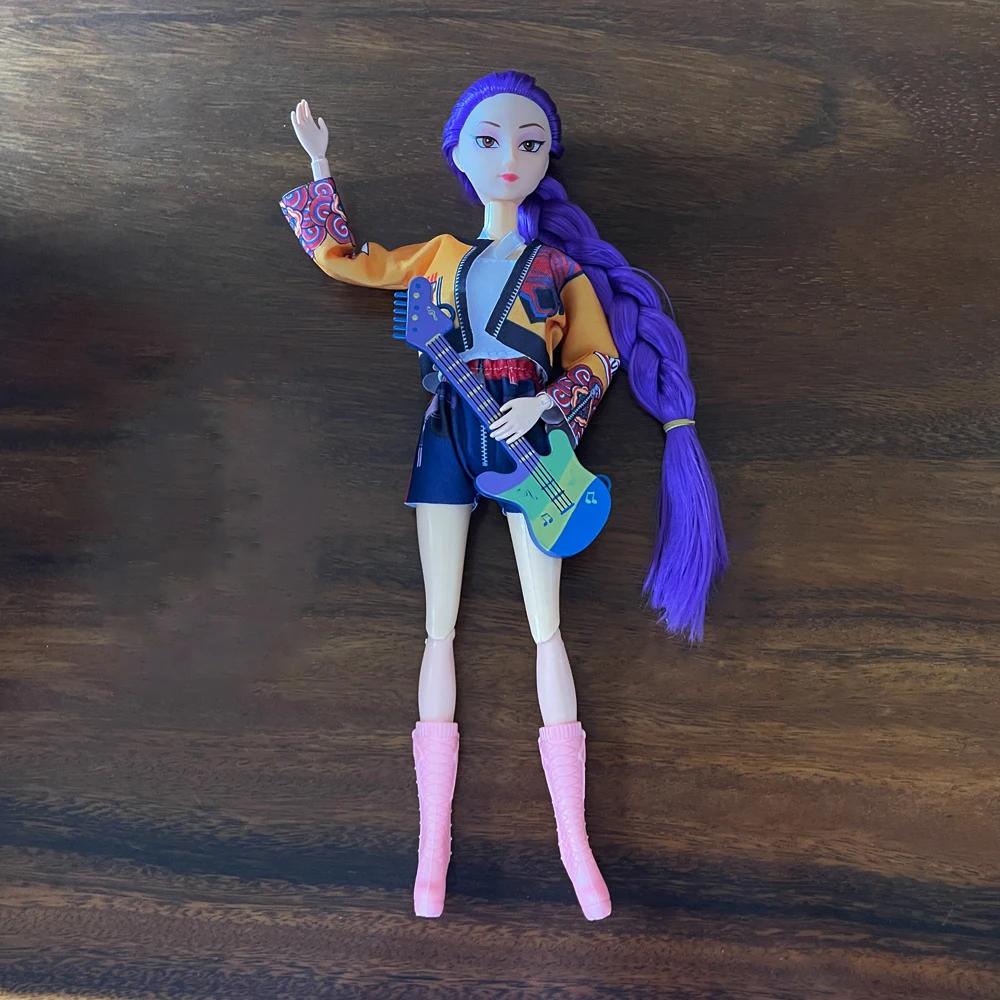 @@NEW Doll Toys Kpop Demon Hunters Action Figure Toy Rumi Mira Zoey Beautiful Princess Baby Girl Dolls Plastic DIY Toy for Girls