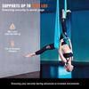 Aerial Yoga Hammock & Swing, 5.5 Yards, Aerial Yoga Starter Kit with 100gsm Nylon Fabric, Full Rigging Hardware & Easy Set-up Guide, Antigravity