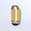 3Pcs/set Acrylic Paperclip Bookmark Classroom Theme Document Bookmark Paper Clips  Note Decor