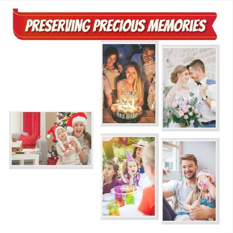 Transparent Acrylic Photo Frame Magnetic Magnet For Photo Wall Diy Home Decoration