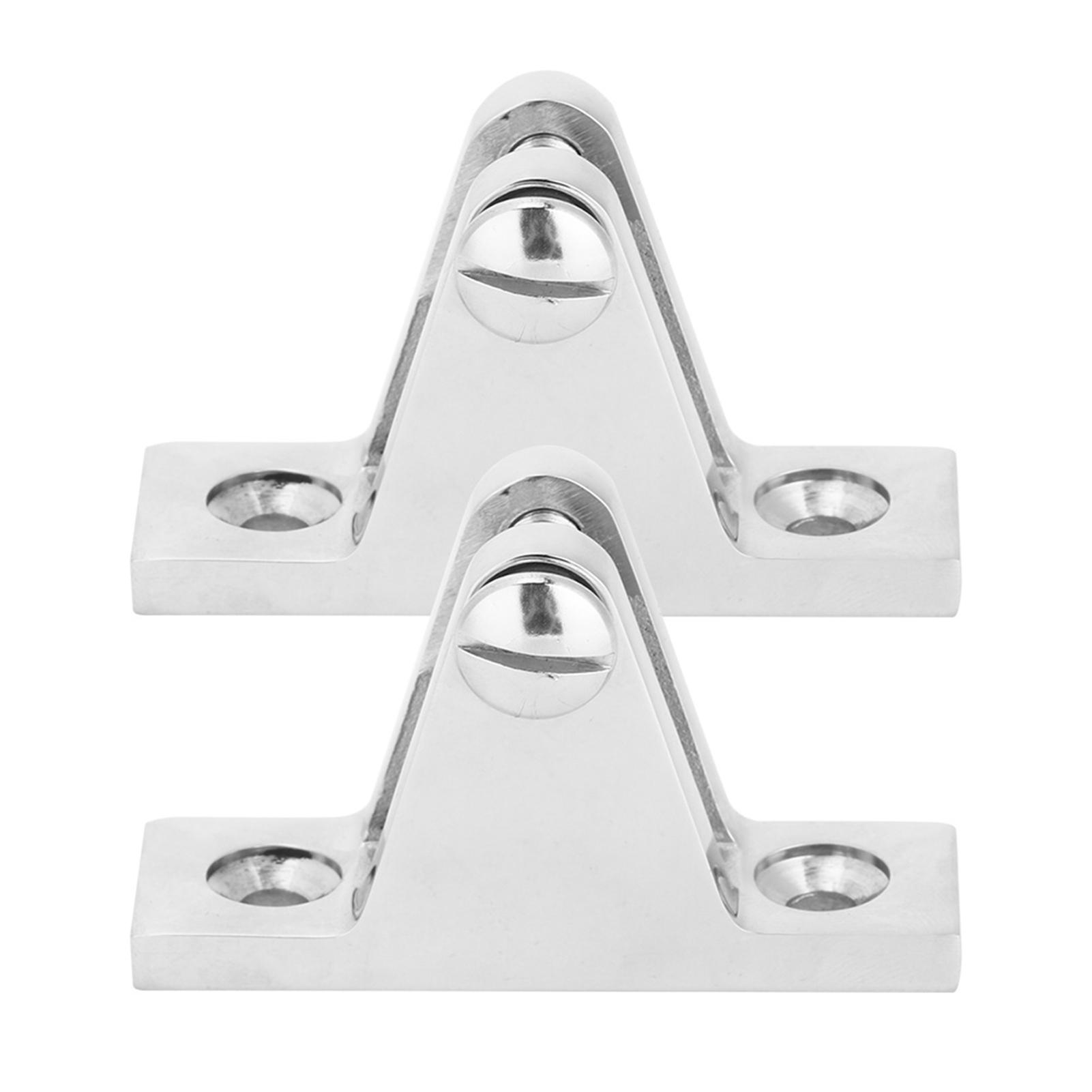 

2 шт. Морской шарнир крепление бимини топ форма горы педальный шарнирный штифт лодочная фурнитура палубное оборудование