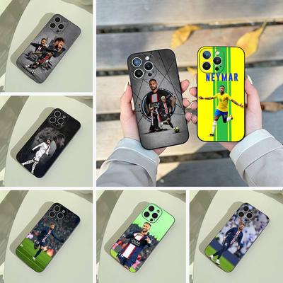 N-No 10-Neymar Phone Case For iPhone 17,16,15,14,13,12,11 Pro Max,16Plus,XS Soft Black Cover
