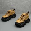 Modedesigner-Stil Herrenschuhe Herbst Winter Bequeme Herren Dick Plateau Sneakers Mode Freizeitschuhe Sportschuhe Tenis