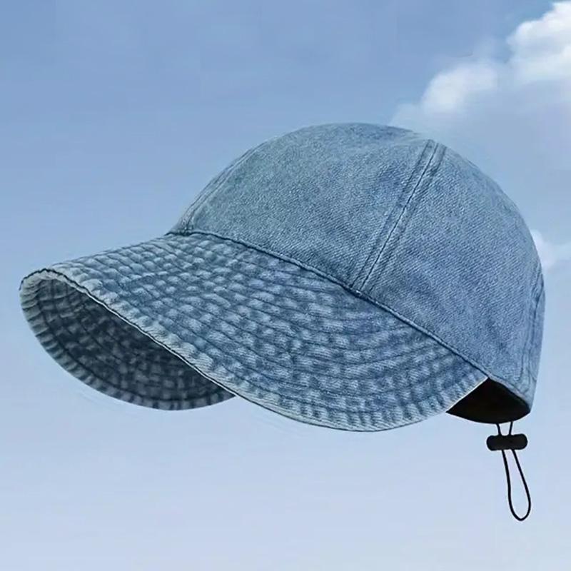 Women'S Denim Sun Hat, Lightweight Fisherman'S Cap for Spring And Summer,  Perfect for Outdoor Activities