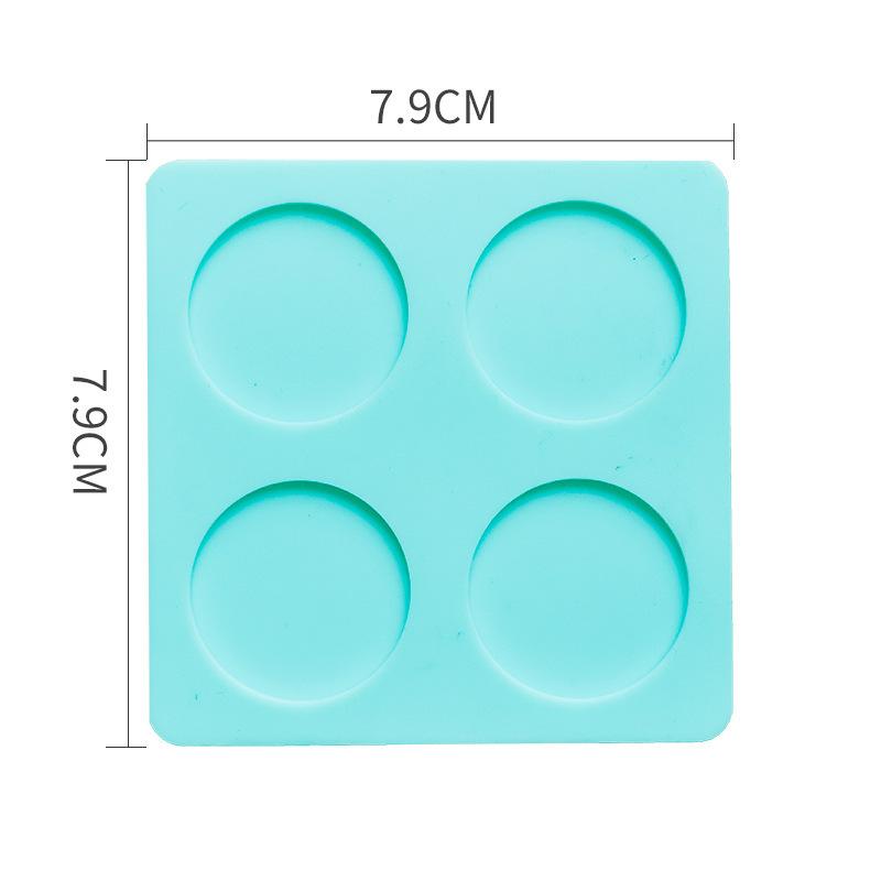 

Wax Seal Stamp Silicone Mold Pad For 25Mm Stamp Sealing Wax Fix Shapes Mats Sealing Fixer Scrapbook Envelope Diy Making Tool Round