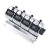 GOGO Tabletop Type with Base Manual Resettable Counter, 4-Digit Counter, Stand, Metal, Measurement,