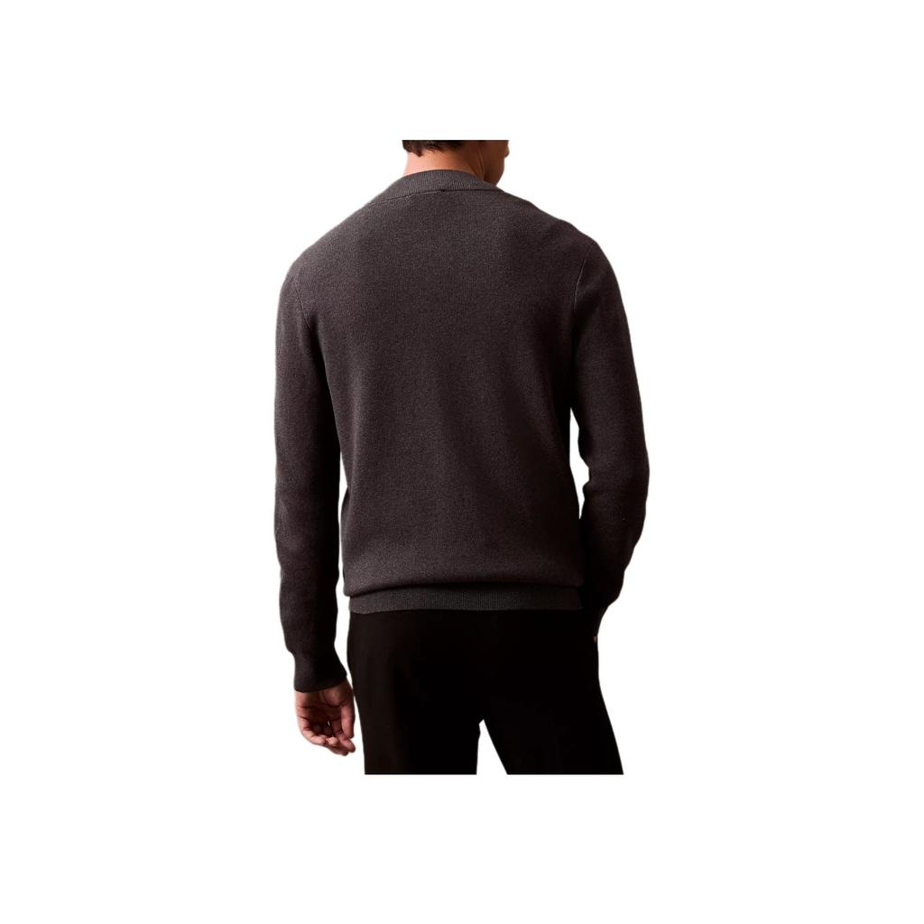 Calvin Klein Breathable Comfortable Crew Neck Long Sleeve Jacket Men jackets Bronze Mixed-Color 40EM311-021