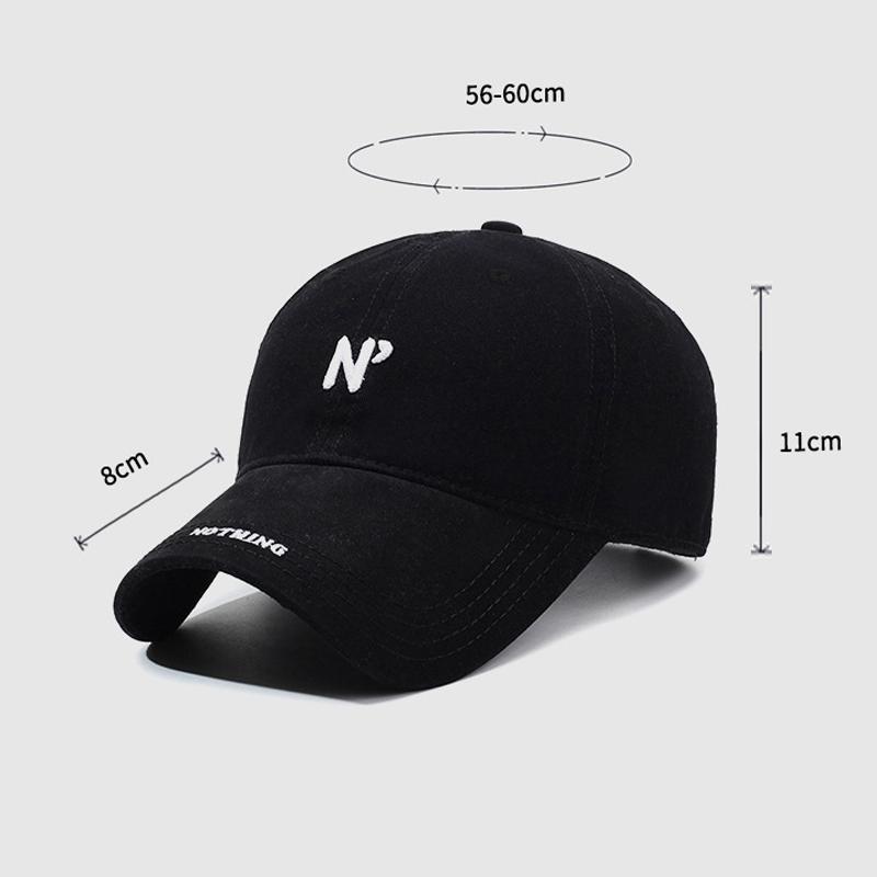 Embroidered Cap Men Women Retro Baseball Cap Spring Autumn Sun Hat
