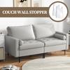 2 Pieces Clear Acrylic Bumper Couch Wall Spacer Furniture Wall Spacer Wall Protector Bed Wall Spacer for Prevents Fire Risks