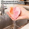Heart Shape Kitchen Scrub Sponges Non-Scratch Scrub Dish Sponges for Cleaning Effortlessly Clean Your Stovetop Kitchen Supplies
