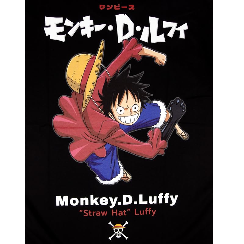 EVERSOUL ONE PIECE Short Straw Hat Character Size M T-Shirt, Sleeve, LUFFY, Sanji, Luffy, Chopper, Nami, Pirates, Zoro, Merchandise, Anime, Men's,