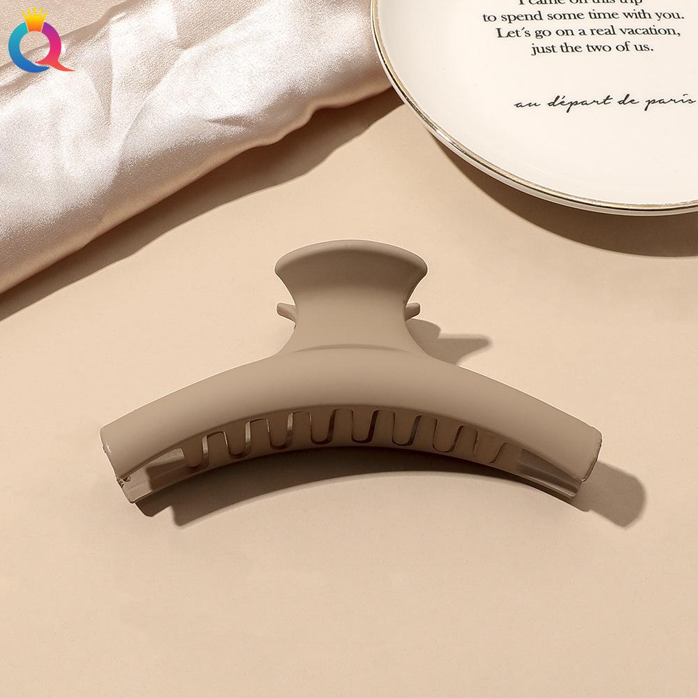 Daily Head Wear Set Women Fashion Claw Clip   Solid Coffee Black Acrylic Large Hair Claw Korea for Girl Clip Barrette Hair Accessories