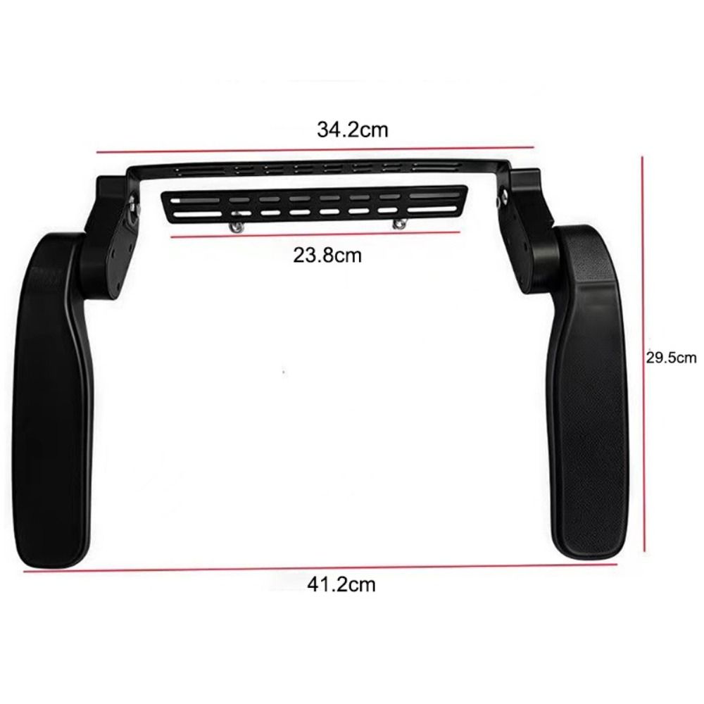 Padded Rear Child Seat Guardrail Foldable Rear Passenger Guard Electric Bikes