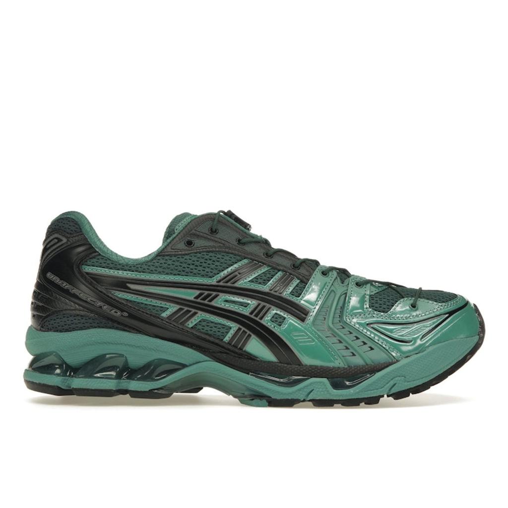 Asics UNAFFECTED X Gel Kayano 14 Infinite Wonders Pack - Posy Green Men Sneakers Bottle-Green 1201A922-300