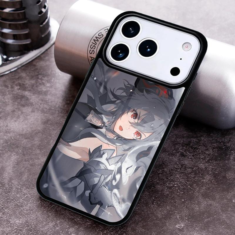 Ganyu Genshin Impact Phone Case for iPhone 17 16 15 Pro Max Air 14 13 12 11 Plus Shockproof Cover