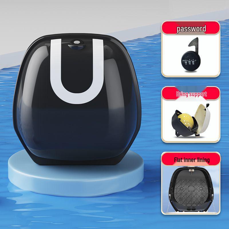 Rear Trunk Storage Box for Yadea DQ6S, Aima Vava, Tailing, and Xiaoniu Electric Scooters