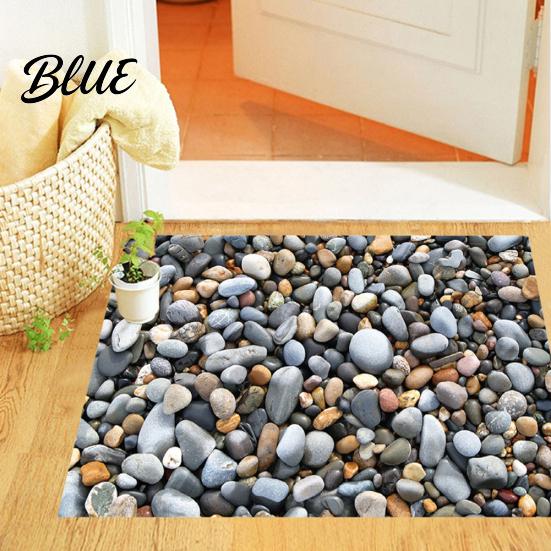 3D Pebbles Bathroom Kitchen Corridor Non-slip Floor Sticker Decal Home Decor