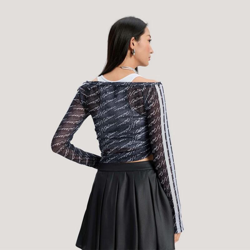 adidas T-shirt da donna a maniche lunghe