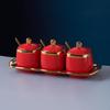 Tong Shen Yuan Luxury Ceramic Spice Jar Set