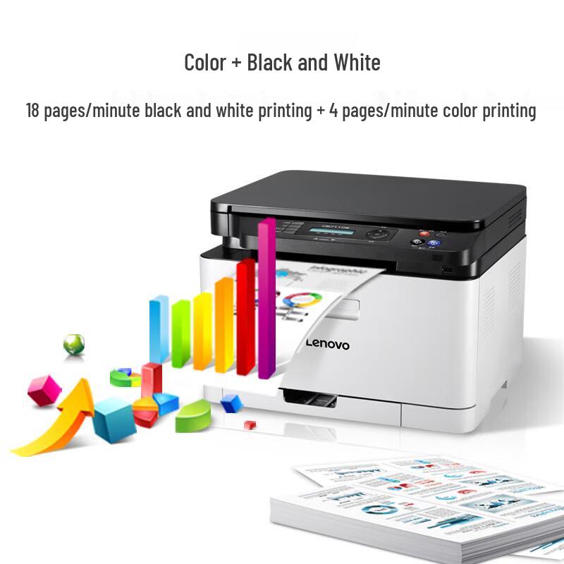 Lenovo CM7120W Color Laser Multifunction Printer CN Plug (adapter Included)