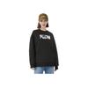 Puma Crew Neck Logo Print Sweatshirt Women Sweatshirt Black 628883-01