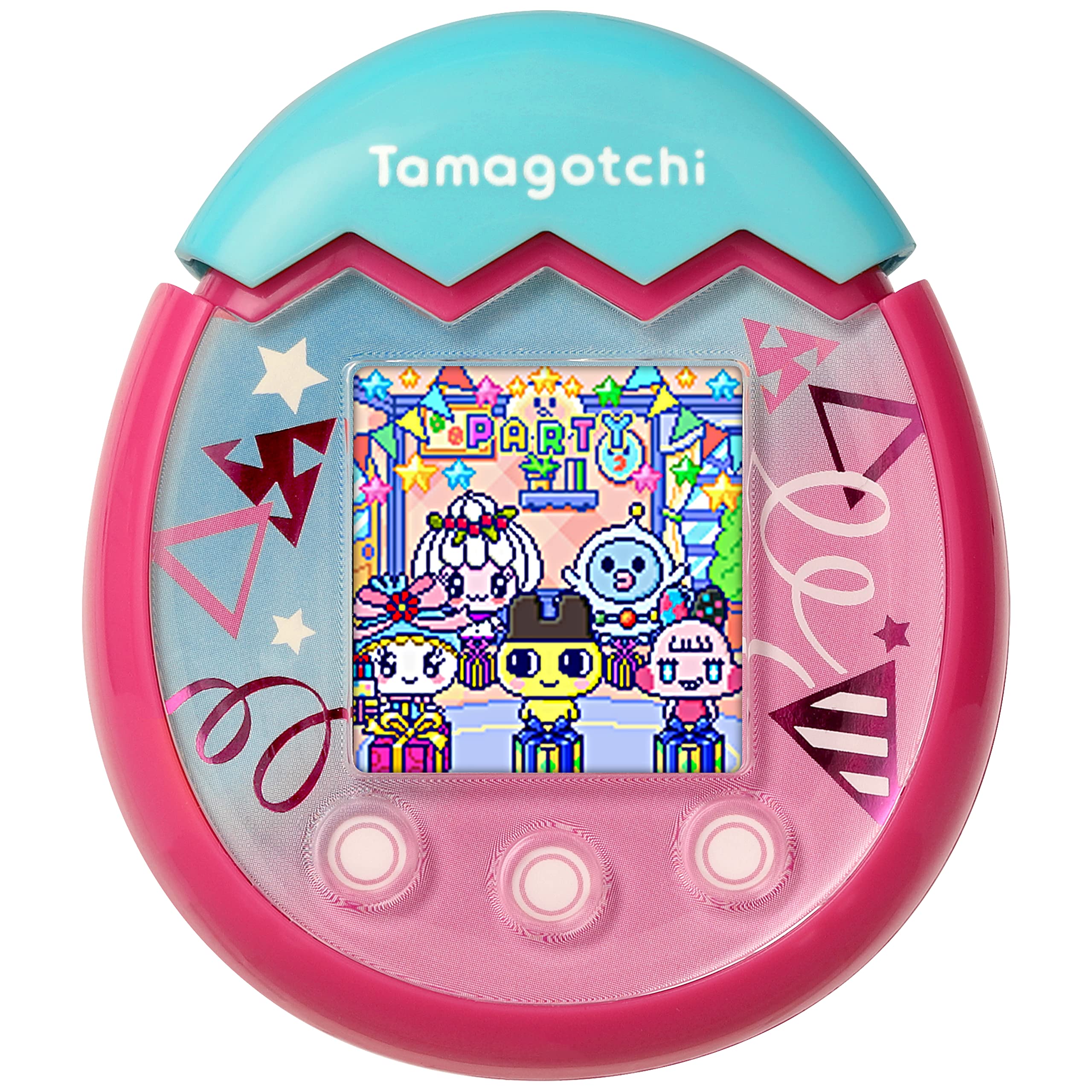 

Tamagotchi Pix Party - (confetti pattern) (pink)