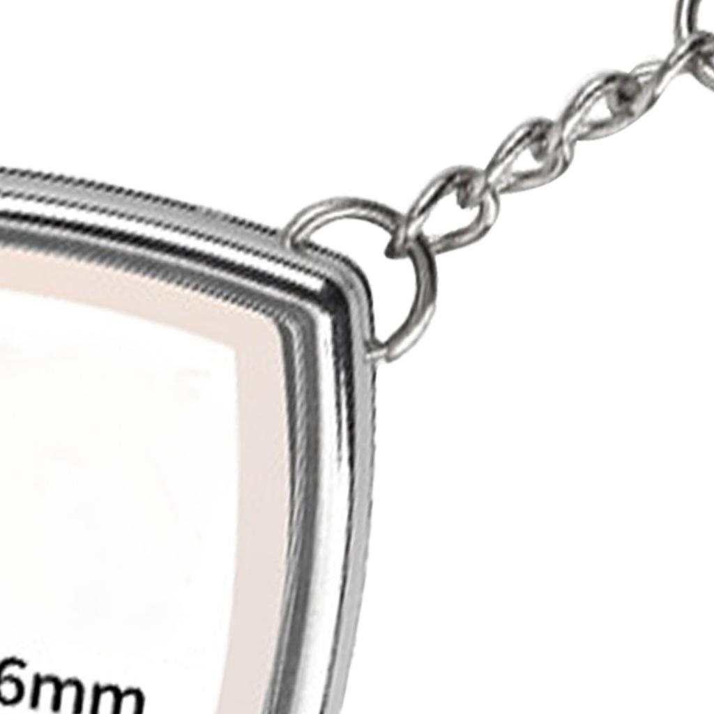 Mini Tape Measure with Keychain Steel Retractable Tape Portable Measuring Tape 2 Meters