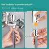 Nylon Woven Shower Hose & Head Holder, 4-Point Universal, Explosion-Proof Hot/Cold Bath Pipe