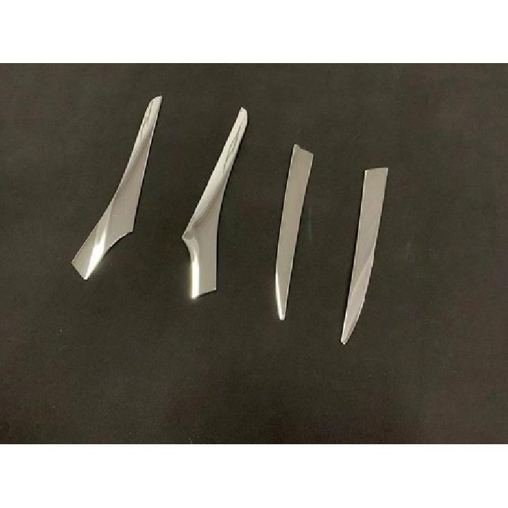 Front Headlight Cover Trim for - Toyota Corolla Hatchback Chrome Eyelids