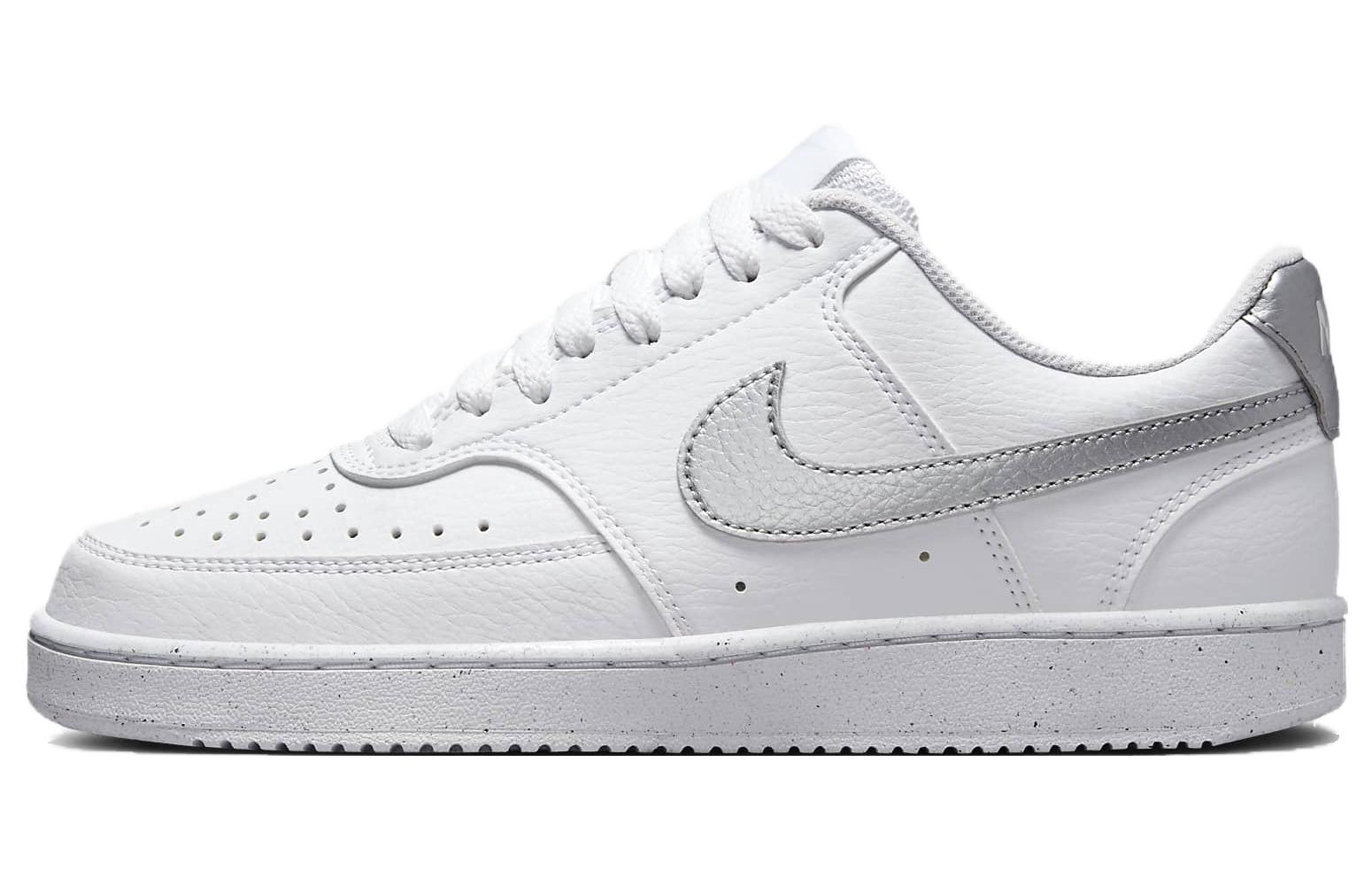 

Nike Court Vision Low Next Nature White Metallic Silver Women s DH3158-108 35.5