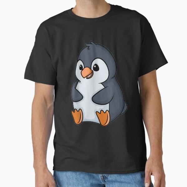 Penguin Anime Chibi Japanese Design Classic T T-Shirt Made in US/AUS Size S-2XL Unisex T-Shirt S