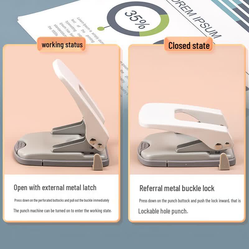 Comix Two-Hole Paper Punch