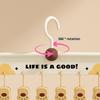 Non-Slip Hangers with Clips Multi-Clip Drying Rack Animal Claw Clip Clothes Hanger Wardrobe Organizer for Socks Underwear Home Dormitory Use