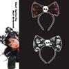 High-quality Red Eye Skull Bow Headband Ideal For Halloween Decorations