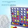 3D Four-in-a-Row Educational Game - Parent-Child Interactive Strategy Toy