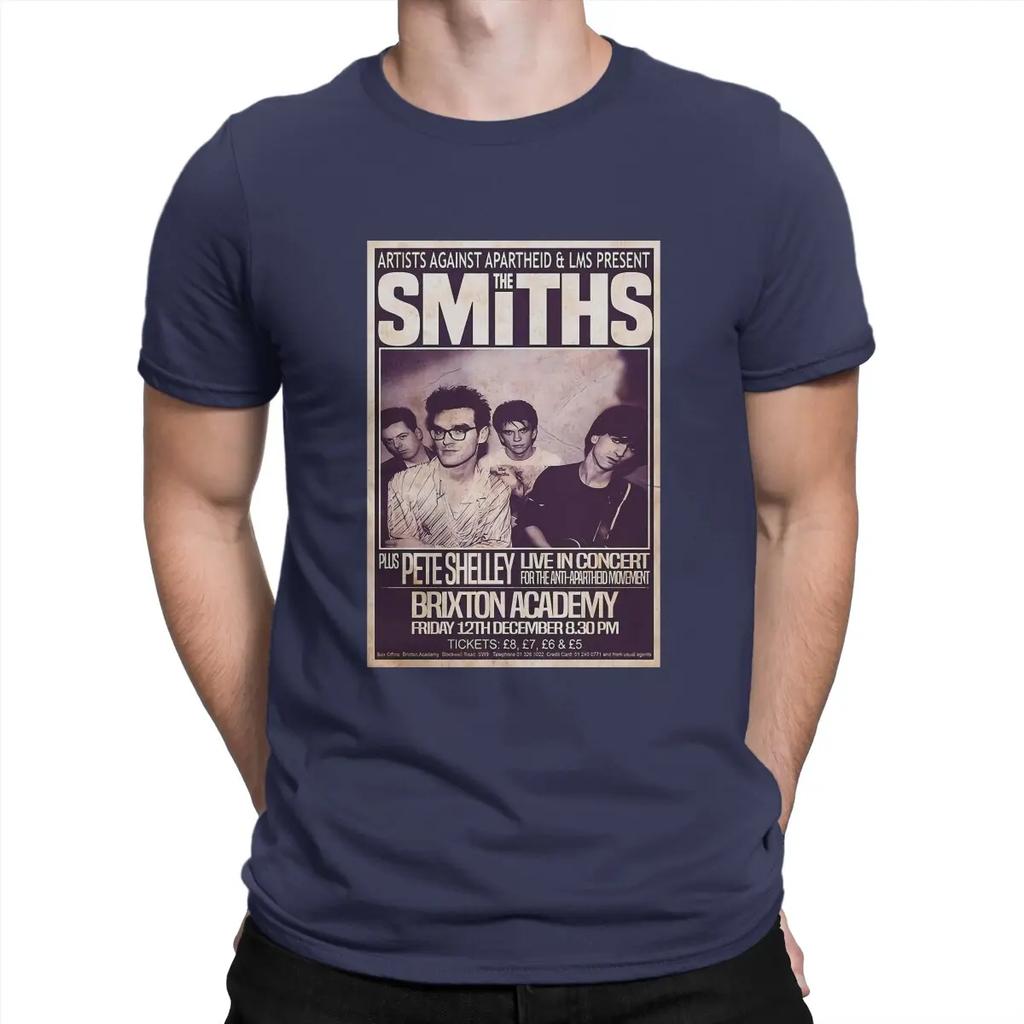 The Smiths Newest TShirt for British Rock Bands In The 80s Round Collar Basic T Shirt Hip Hop Birthday Gifts OutdoorWear Unisex