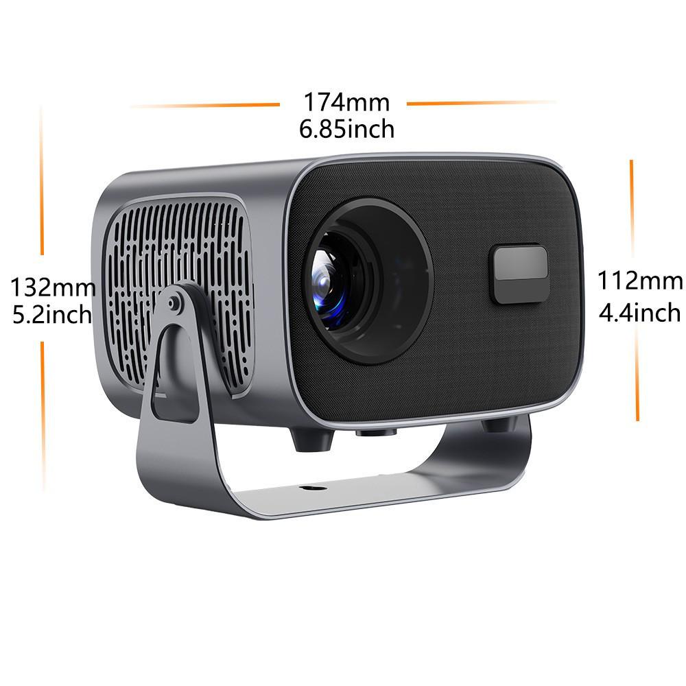 

A10 Smart 4K Portable Android Home Projector with Bluetooth and Mobile Screen Casting UK Standard