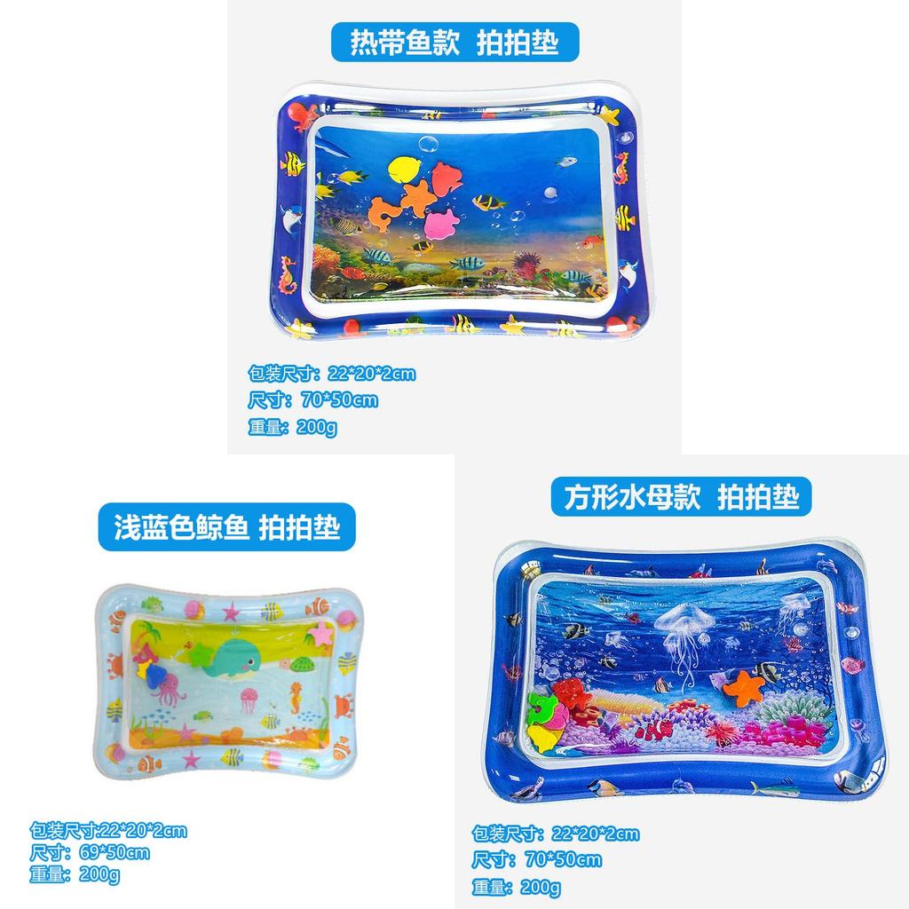 Inflatable Baby Water Play Mat With Refillable Pvc For Crawling Development And Baby Gift