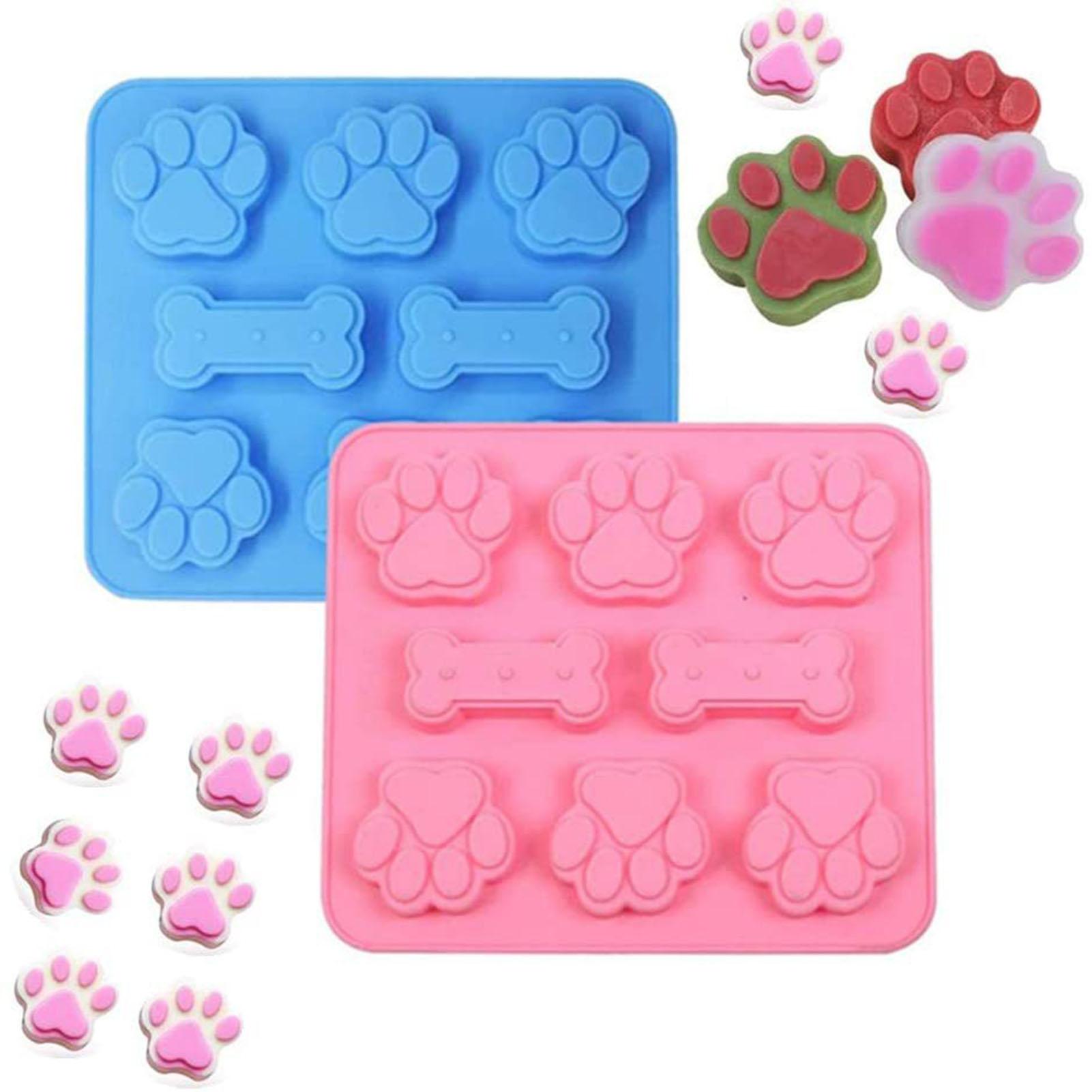 2PCS Ice Cream Silicone Stencil Homemade Reusable Cake DIY Stencil ( China Mainland