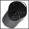 Baseball Dome CZA475 [White Fang] Hat, Cap, Men's, Cap, Embroidered, Logo, Sunshade, Casual, Shape, Spring, Summer, Autumn, Men's, (Light Gray)