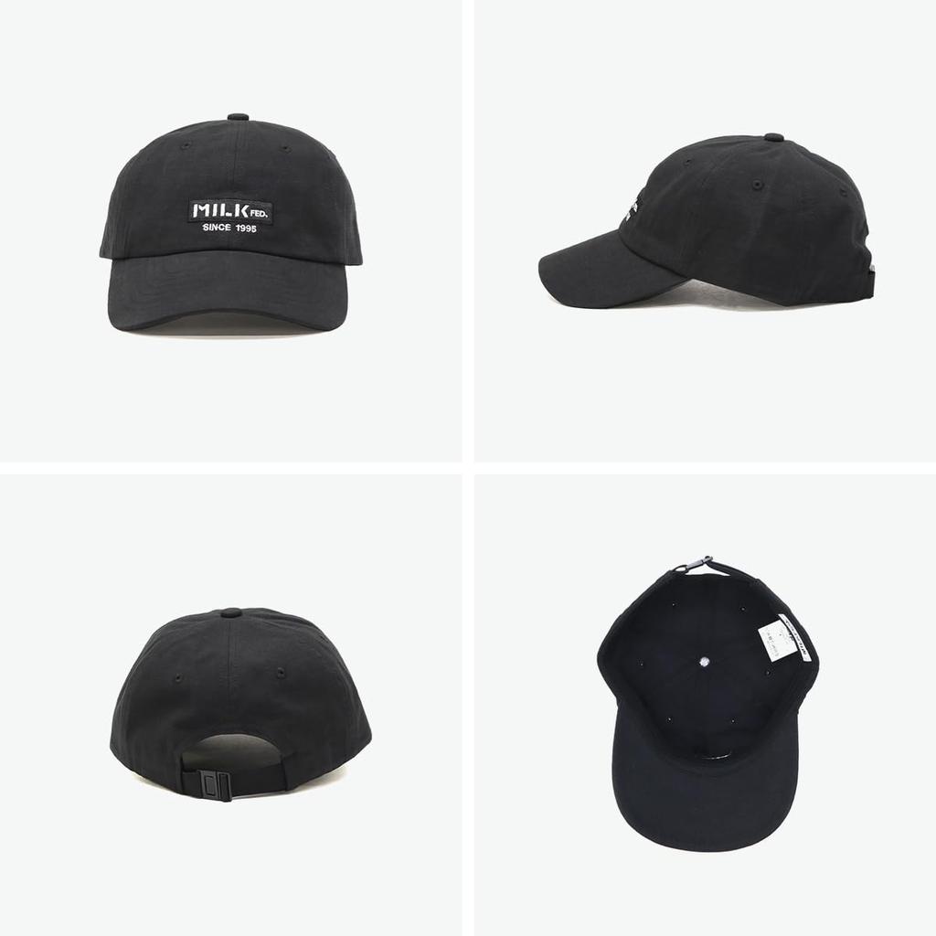 [Milkfed] Gorra Ripstop Bar para Mujer, Oliva