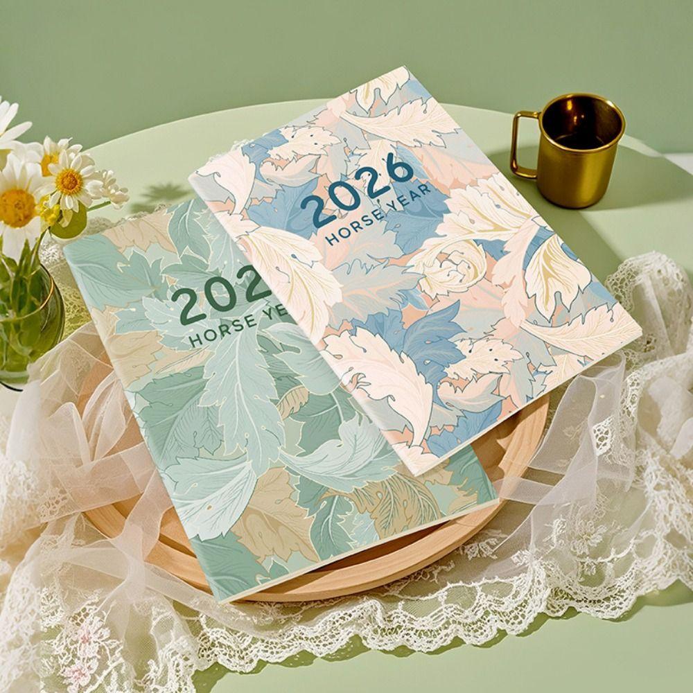 A4 A5 Planner Notebook 24 Sheets Agenda Planner Portable 2026 Schedules Notebook  Students