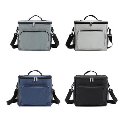 Large Capacity Manual Bill Of Lading Shoulder Oxford Thick Insulation Bag Camping Lunch Bag Outdoor Picnic Bag