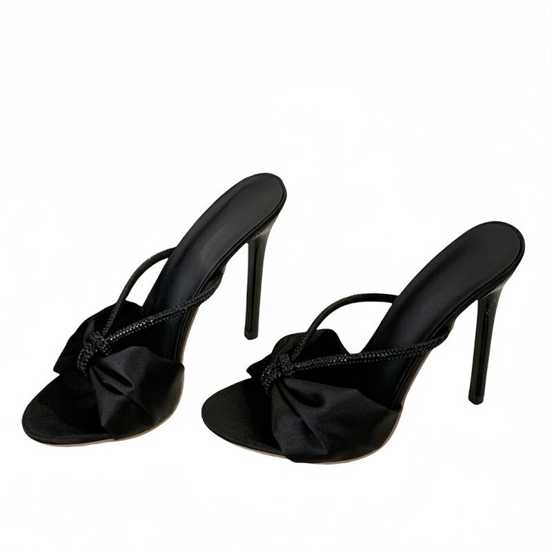 

Мода Liyke Летняя Мода Кристалл Стразы Высокие Каблуки Женские Шлепанцы Открытый Носок Слипоны Женские Сандалии Уличная Вечеринка Платье Слайды Обувь 35 чёрный