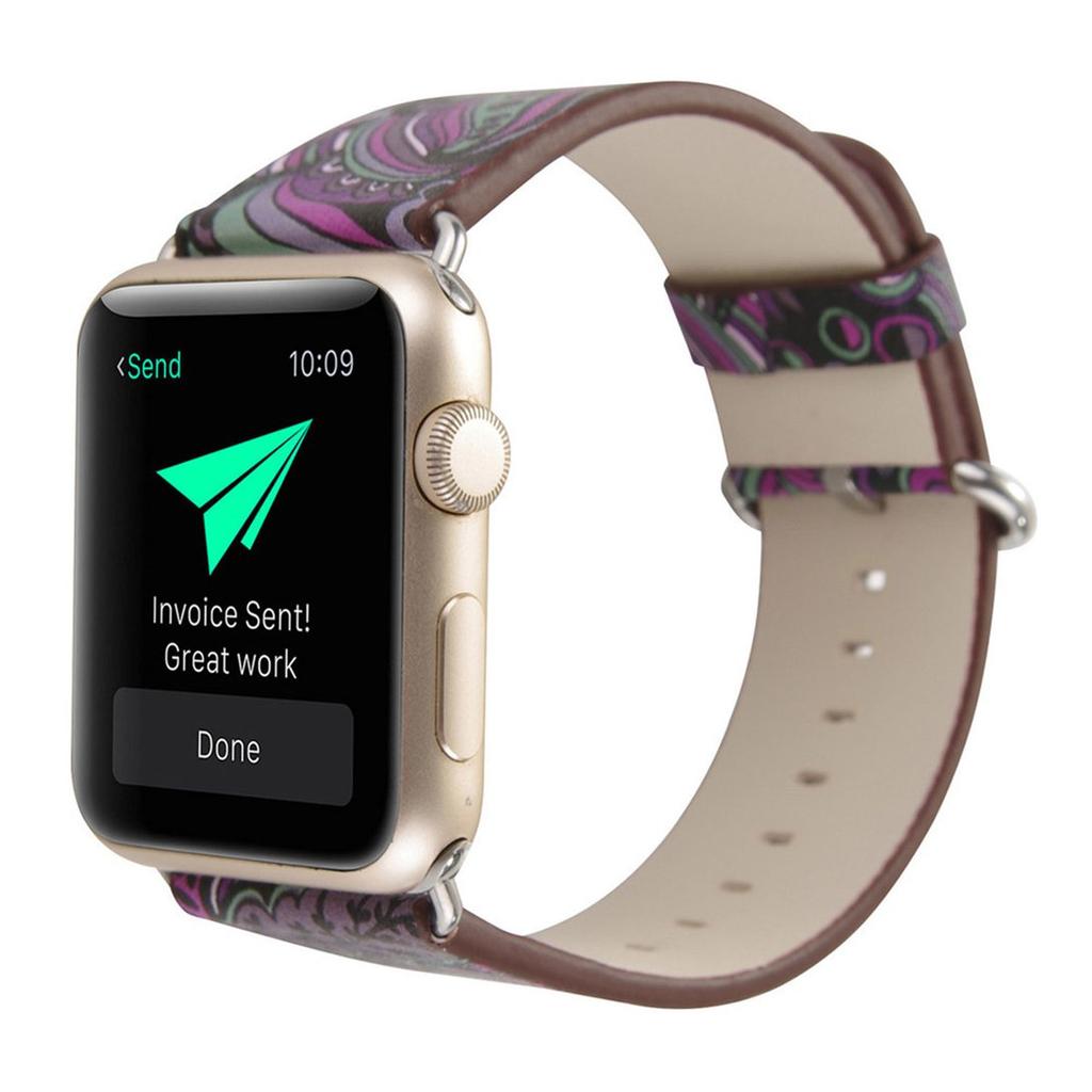 Buy Tick-tock Watch Lightweight Sports Ethnic Wind Watch band for Apple  Watch 1/2/3 Generation at affordable prices — free shipping, real reviews  with photos — Joom